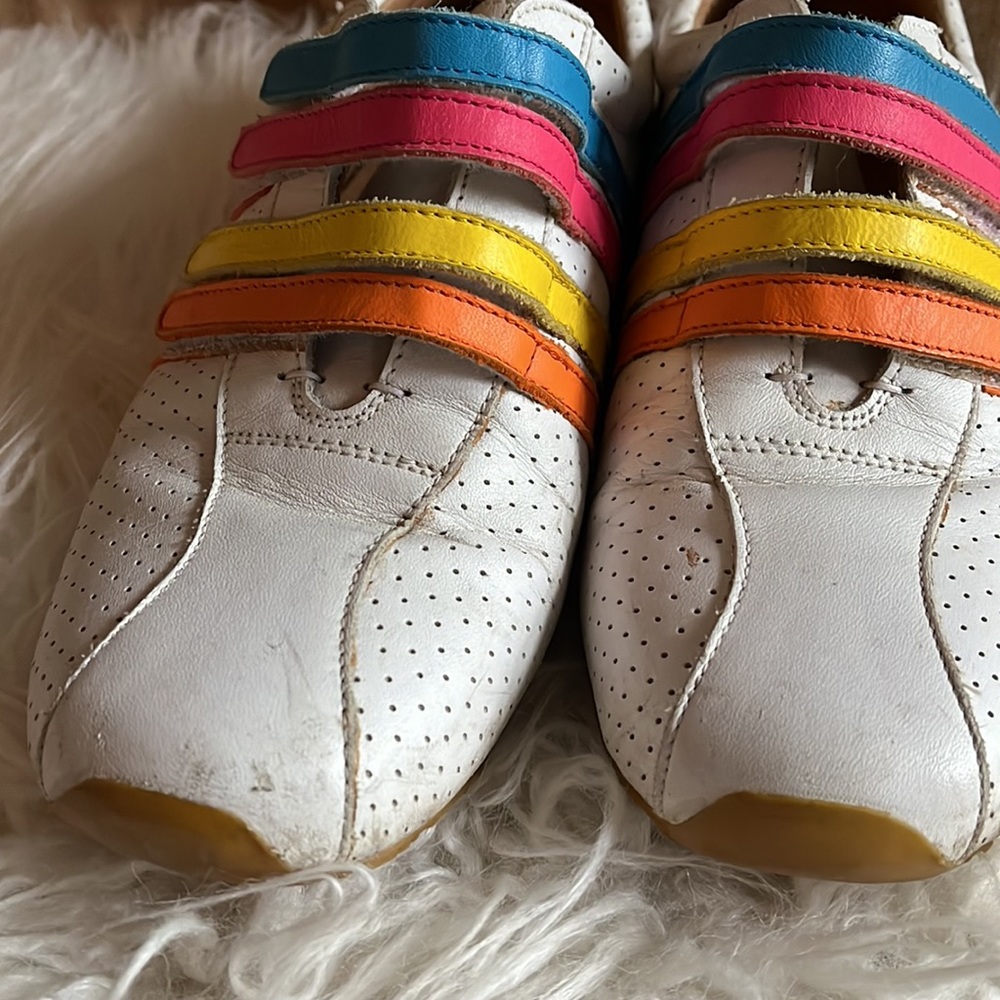Vintage Lacost Sneakers Rainbow - Picture 7 of 10